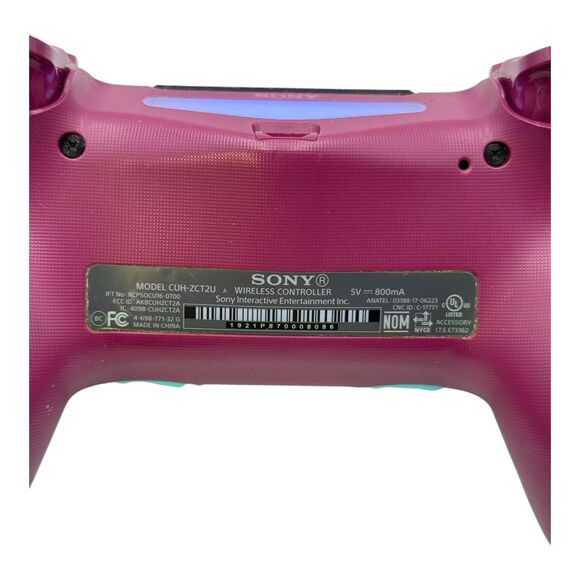 Sony PS4 Dualshock 4 Wireless Controller Berry Blue Teal & Purple - Picture 6 of 6